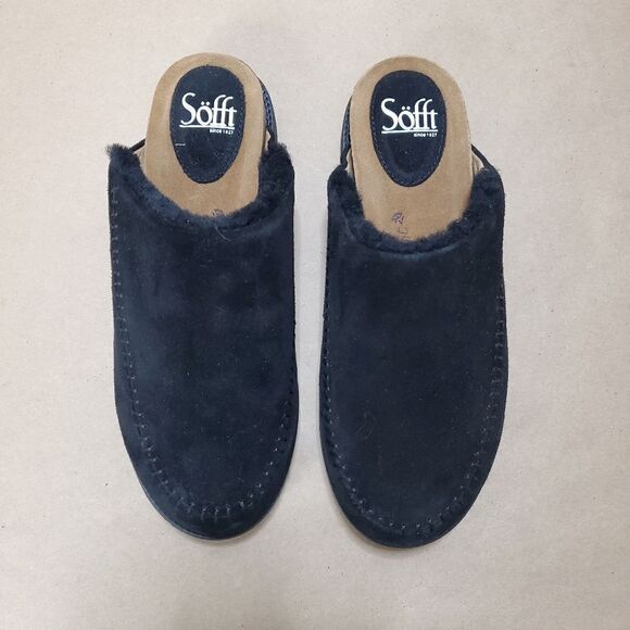 Sofft Bellflower Italian Suede Mule - Picture 4 of 12
